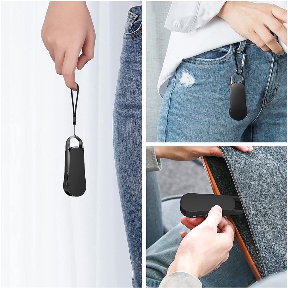 Portable Keychain Audio Voice Recorder Activated Recording Device Capacity 64GB - Picture 7 of 7